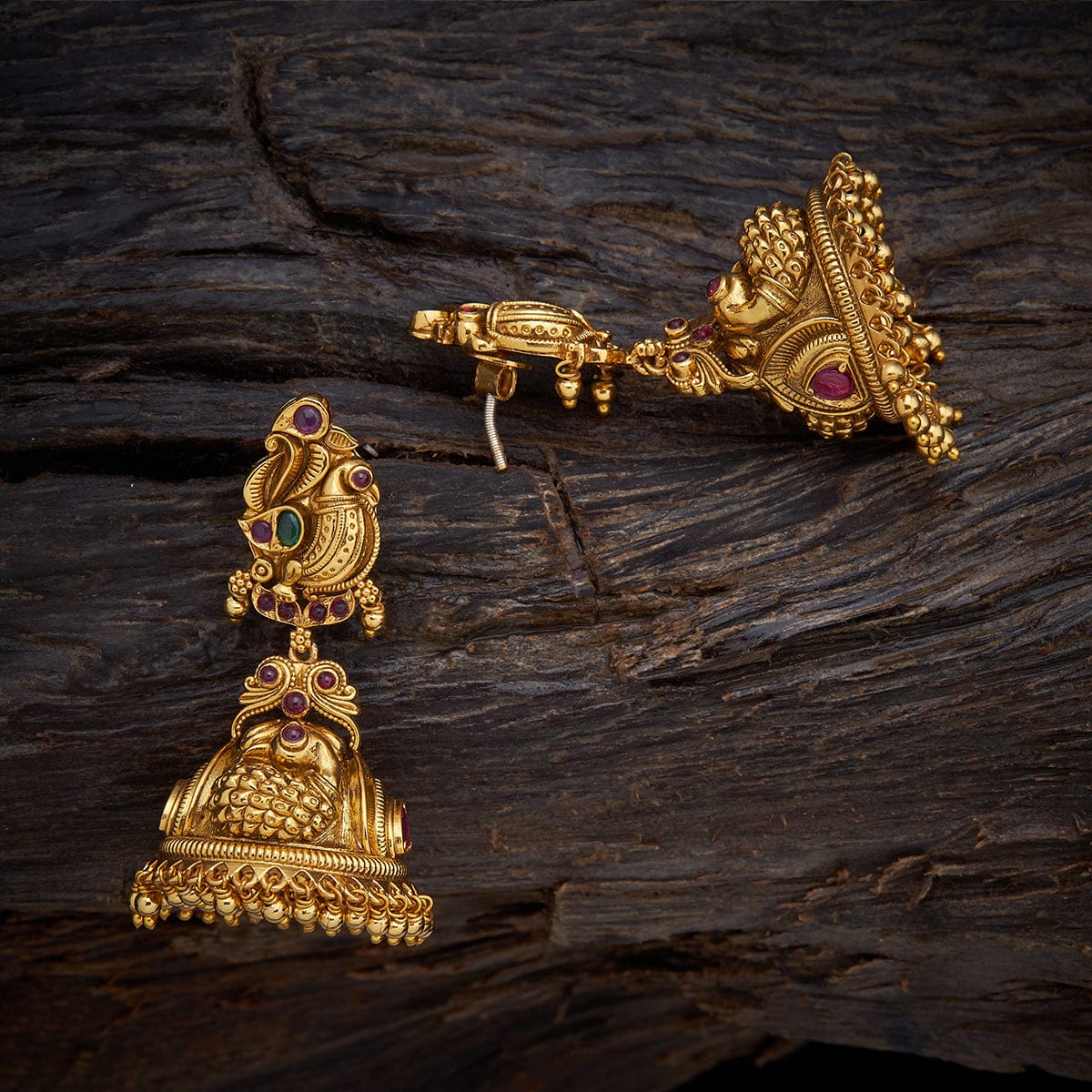 Temple Earring Silver Temple Earring 150419