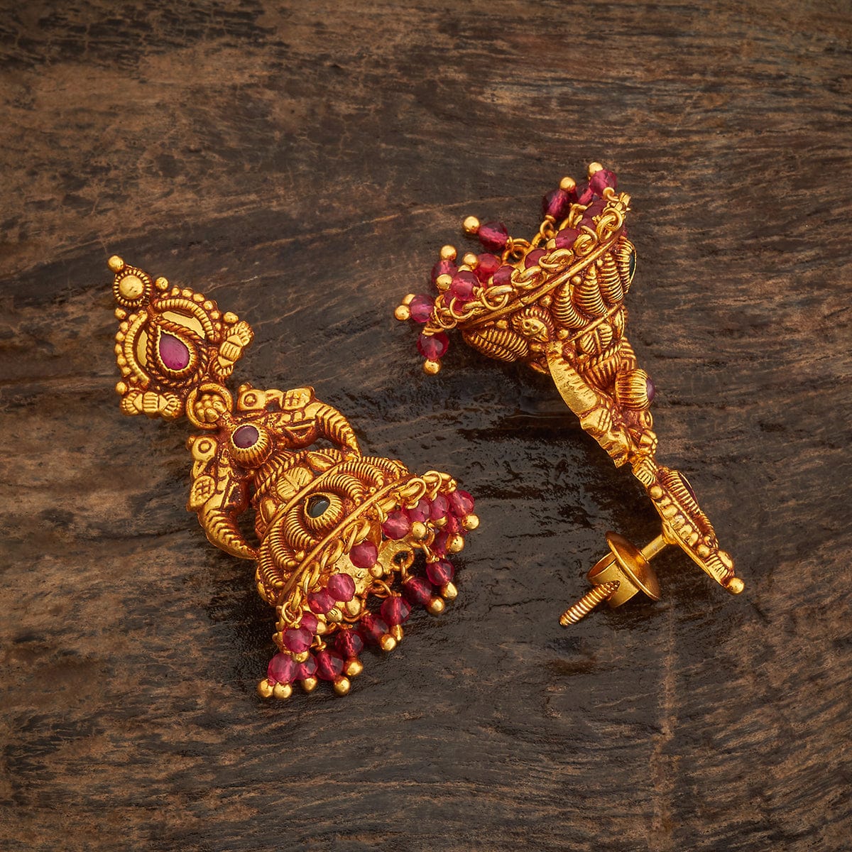 Temple Earring Silver Temple Earring 172387