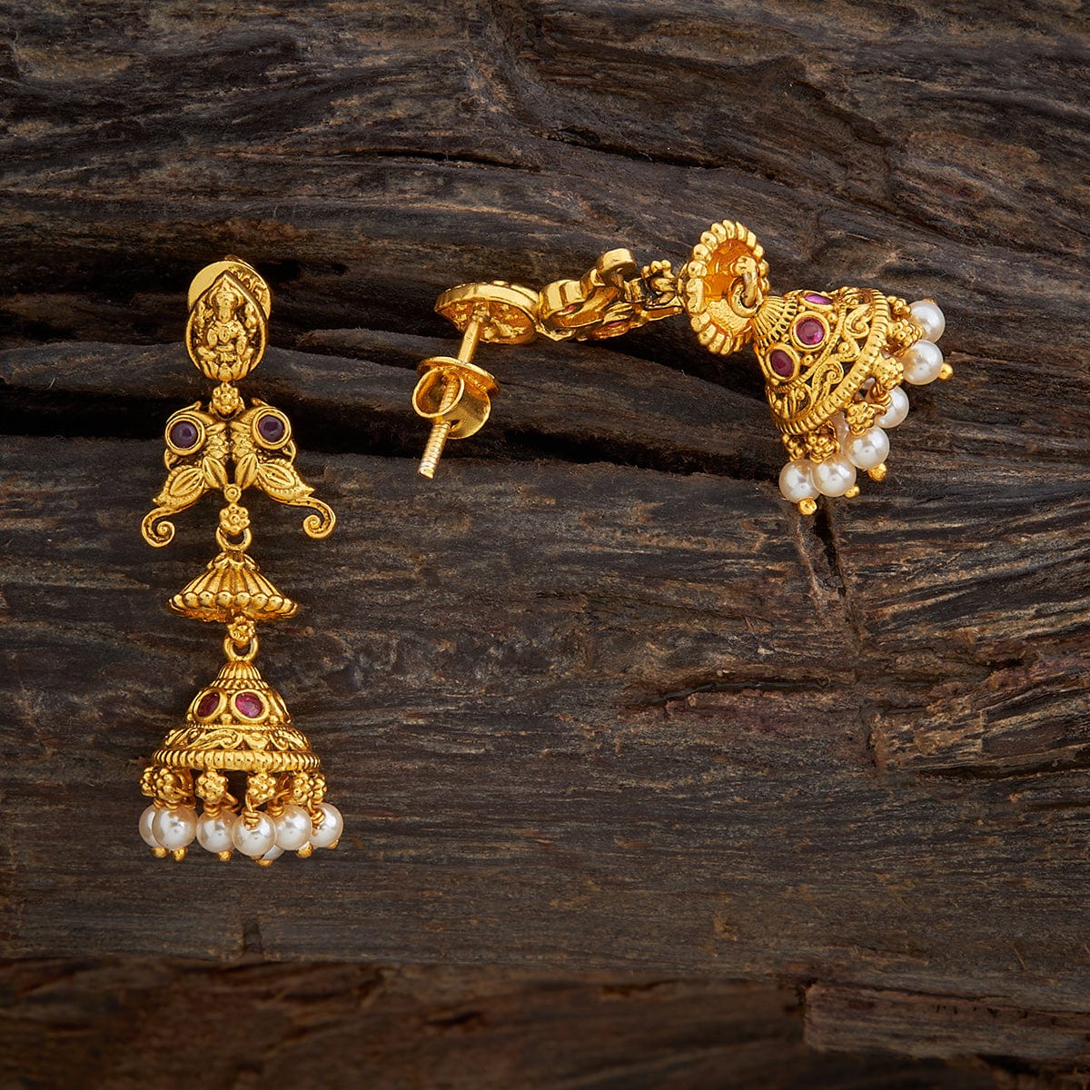 Temple Earring Silver Temple Earring 162147