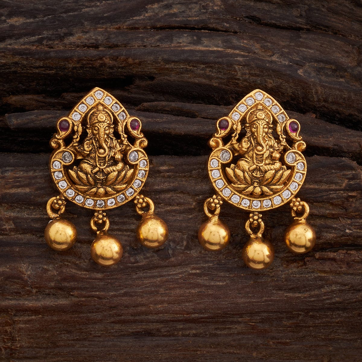 Temple Earring Silver Temple Earring 163730