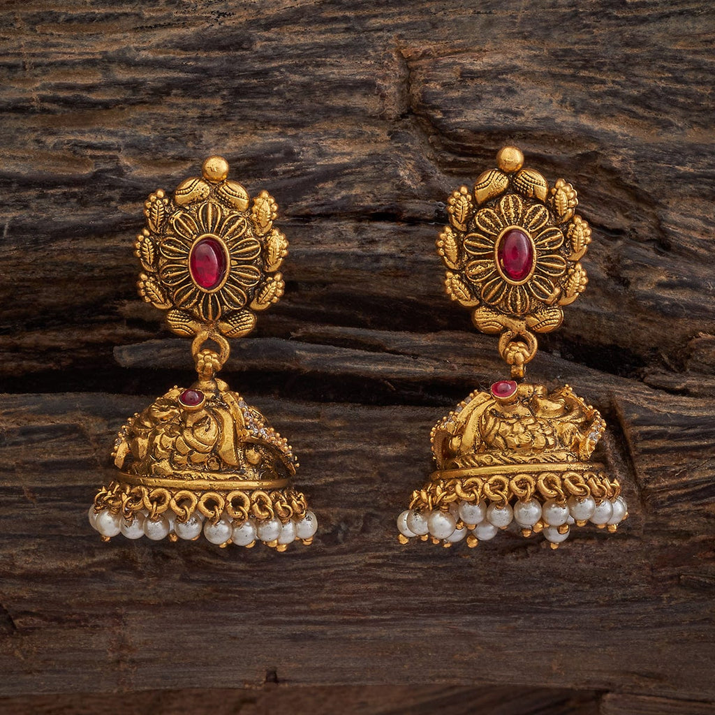 Temple Earring Silver Temple Earring 165904