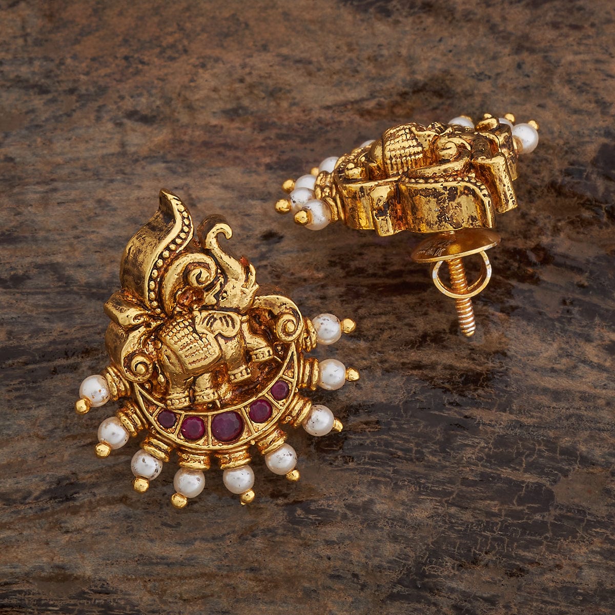 Temple Earring Silver Temple Earring 174068