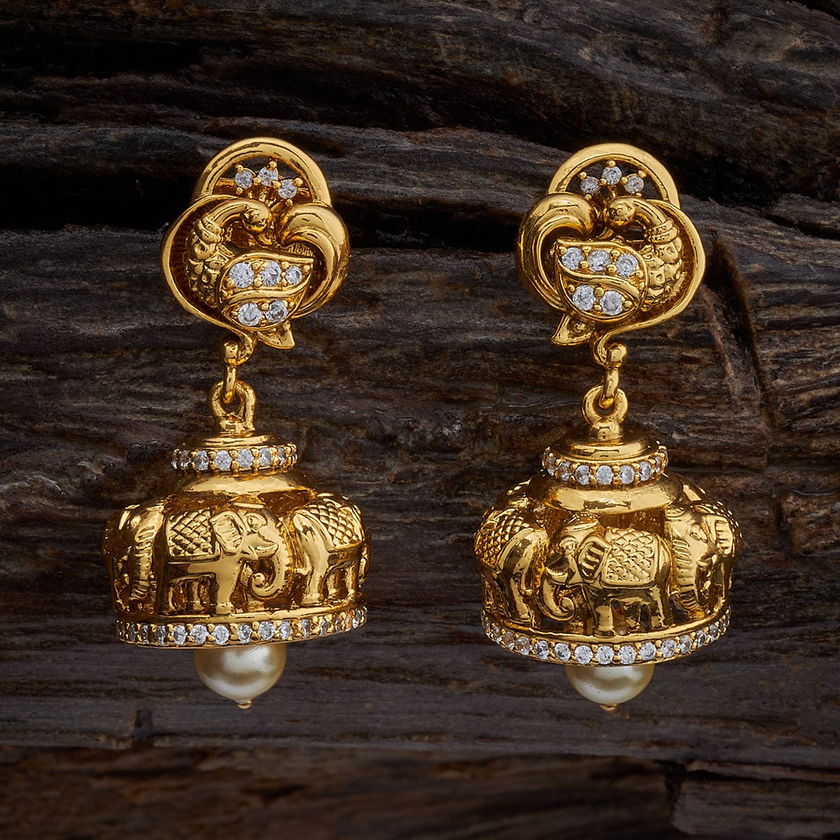 Temple Earring Silver Temple Earring 162690