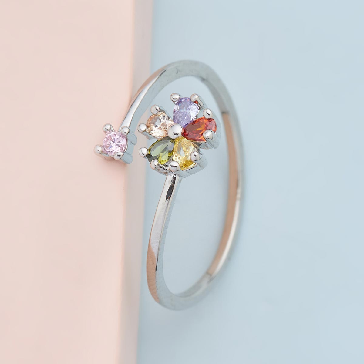 Trendy Zircon Finger Ring Trendy Finger Ring 138852