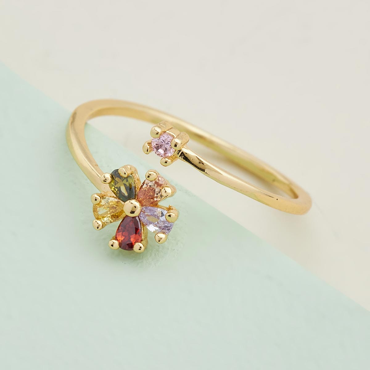 Trendy Zircon Finger Ring Trendy Finger Ring 138852