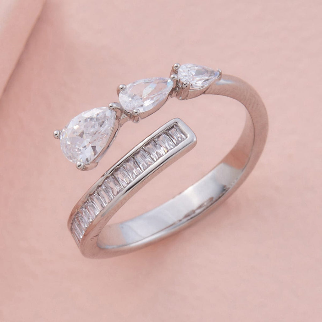 Trendy Zircon Finger Ring Trendy Finger Ring 156394