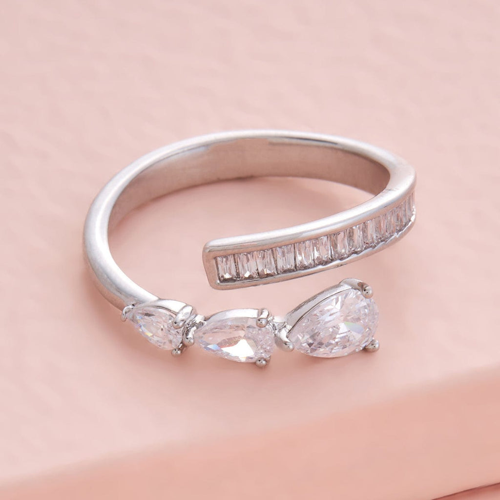 Trendy Zircon Finger Ring Trendy Finger Ring 156394