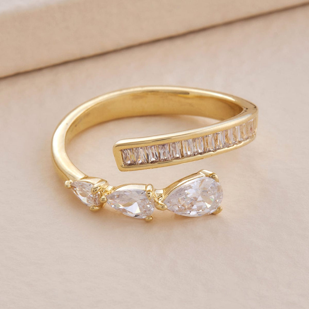 Trendy Zircon Finger Ring Trendy Finger Ring 156394