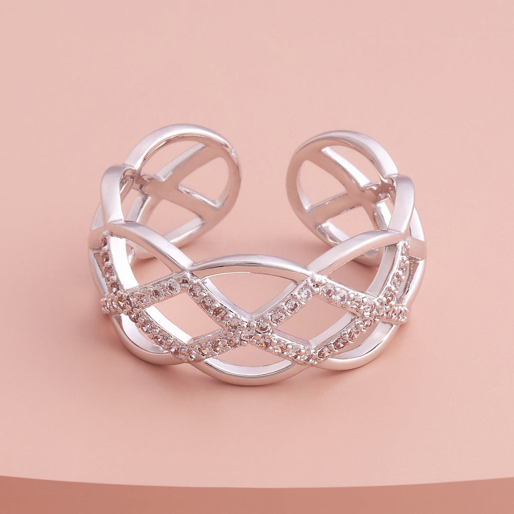 Trendy Zircon Finger Ring Trendy Finger Ring 180092