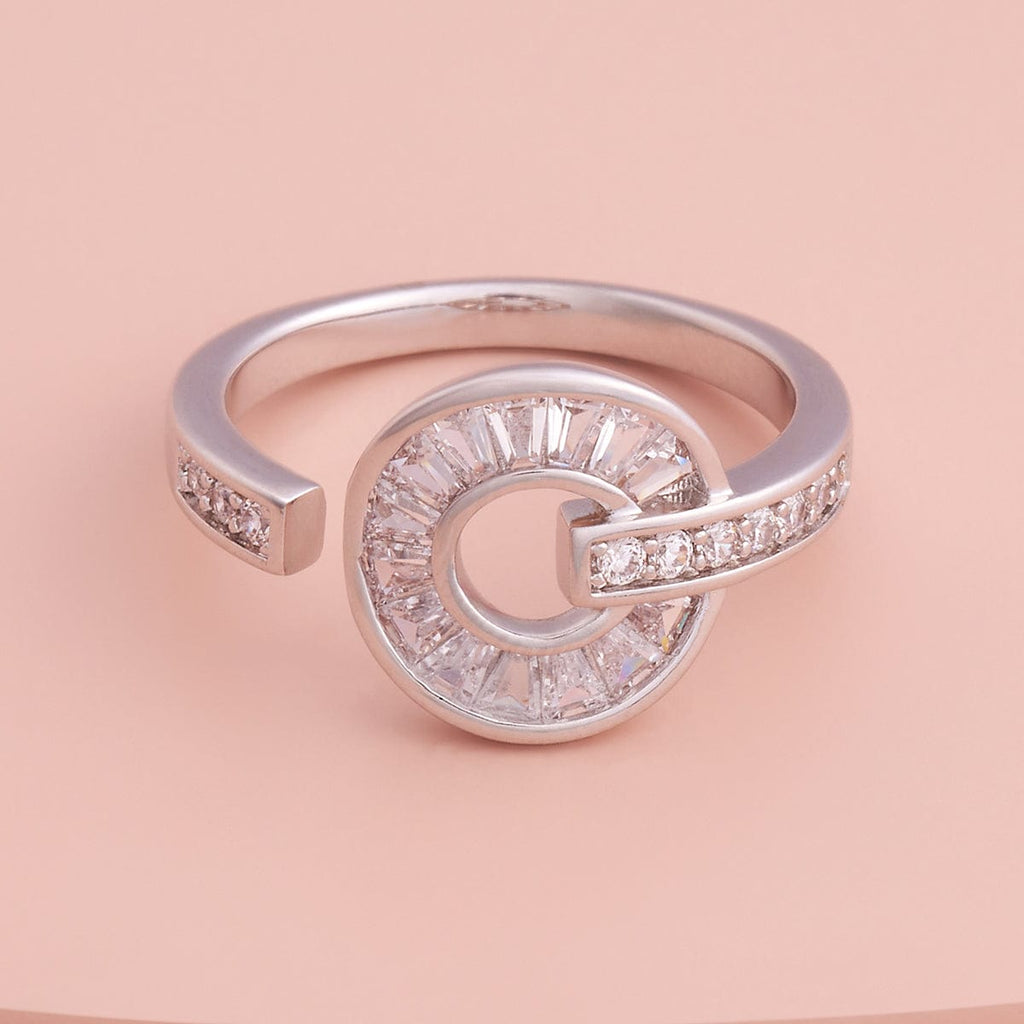 Trendy Zircon Finger Ring Trendy Finger Ring 180094