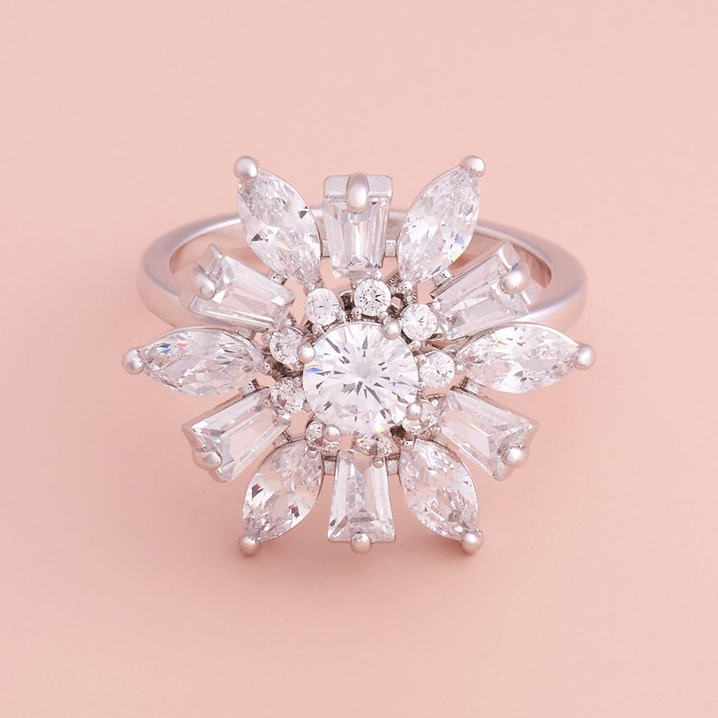 Trendy Zircon Finger Ring Trendy Finger Ring 180098