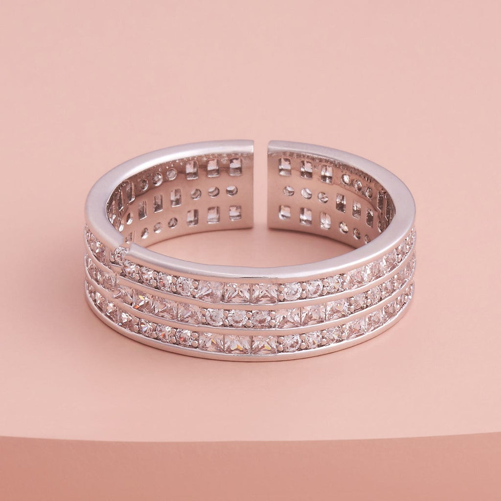 Trendy Zircon Finger Ring Trendy Finger Ring 180101