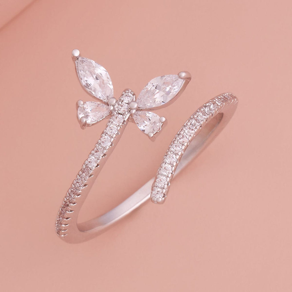 Trendy Zircon Finger Ring Trendy Finger Ring 180207