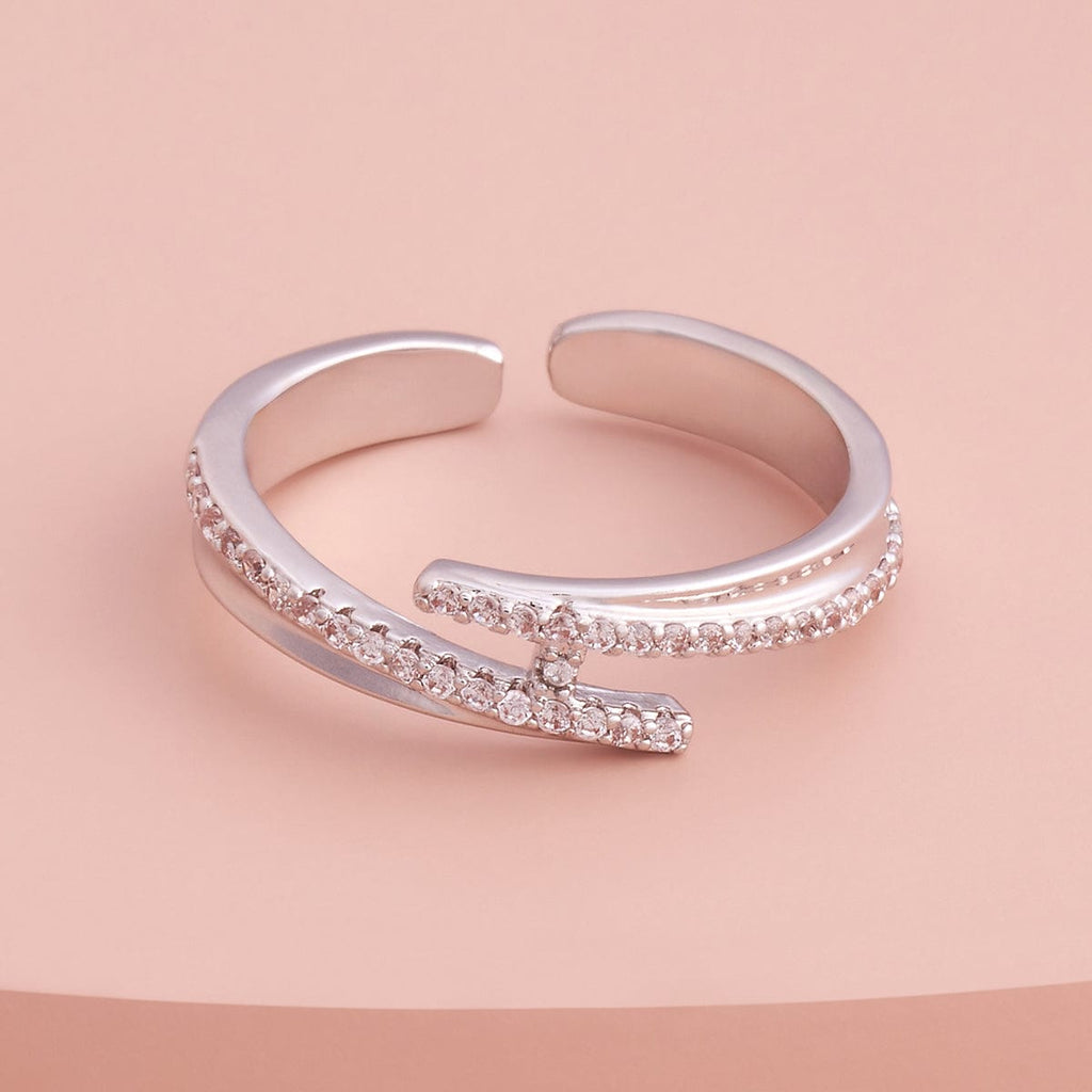 Trendy Zircon Finger Ring Trendy Finger Ring 180210