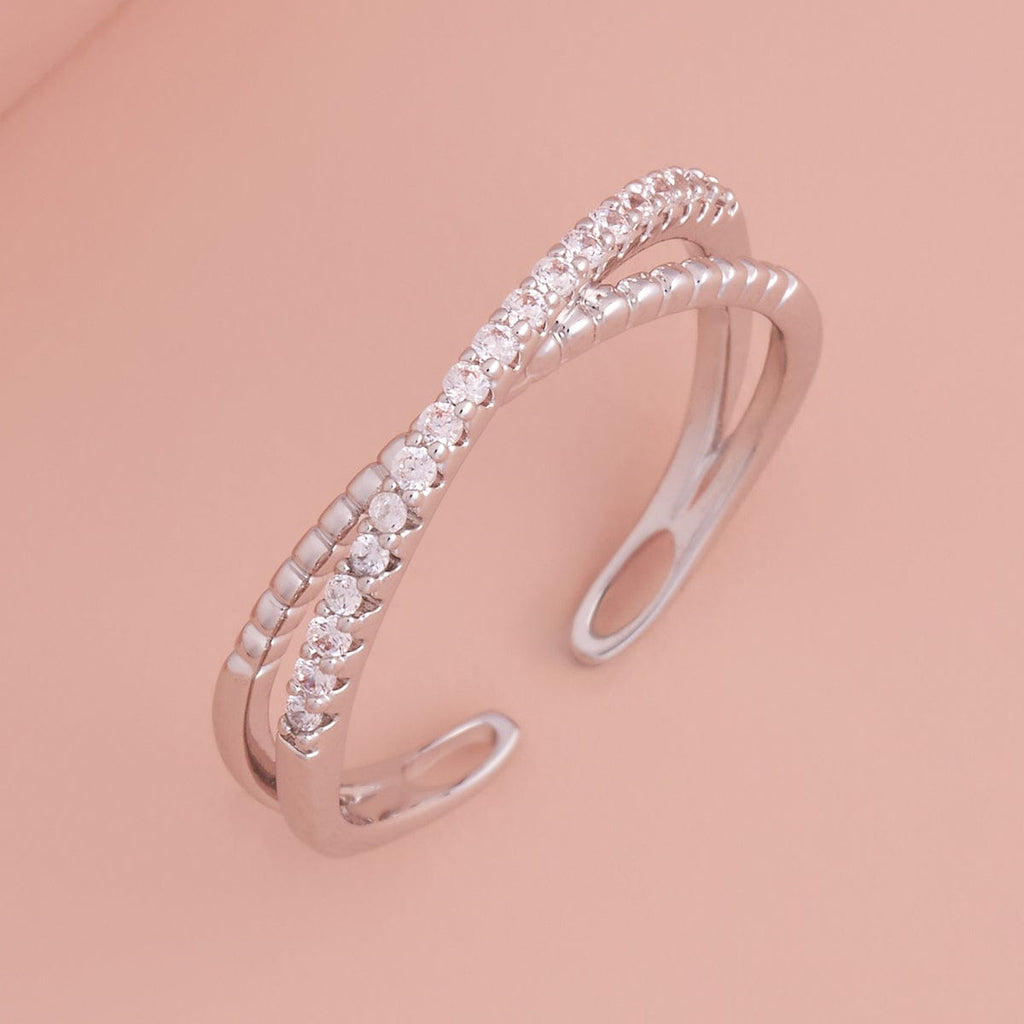 Trendy Zircon Finger Ring Trendy Finger Ring 180211