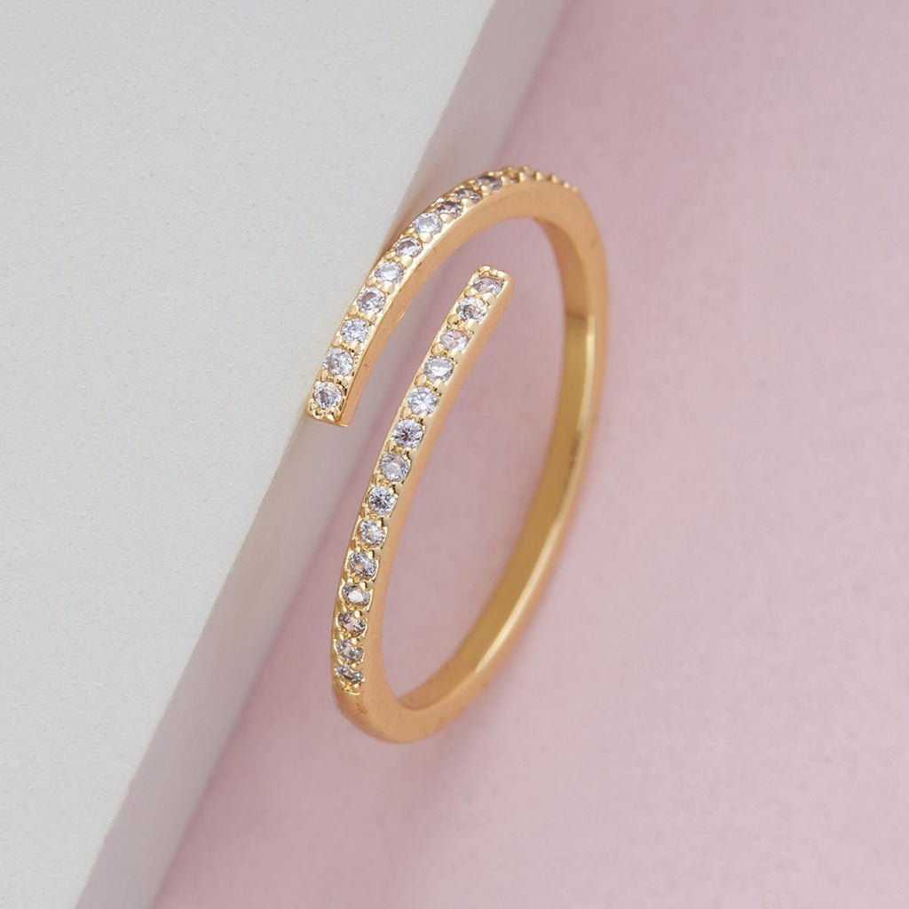 Trendy Zircon Finger Ring Trendy Finger Ring 138728