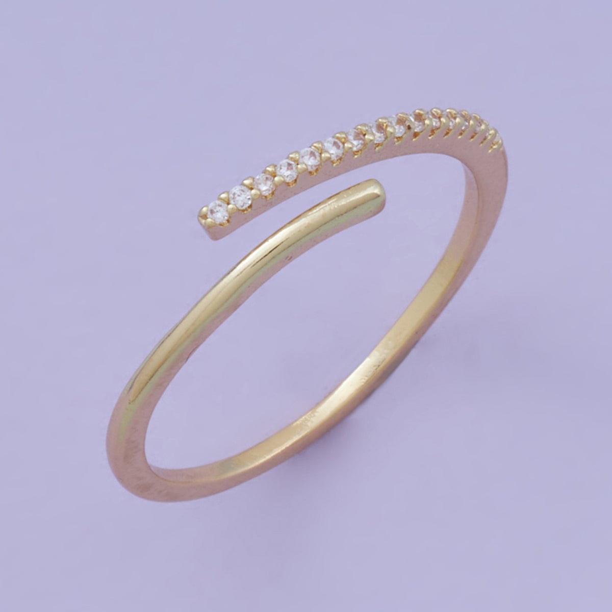 Trendy Zircon Finger Ring Trendy Finger Ring 141493