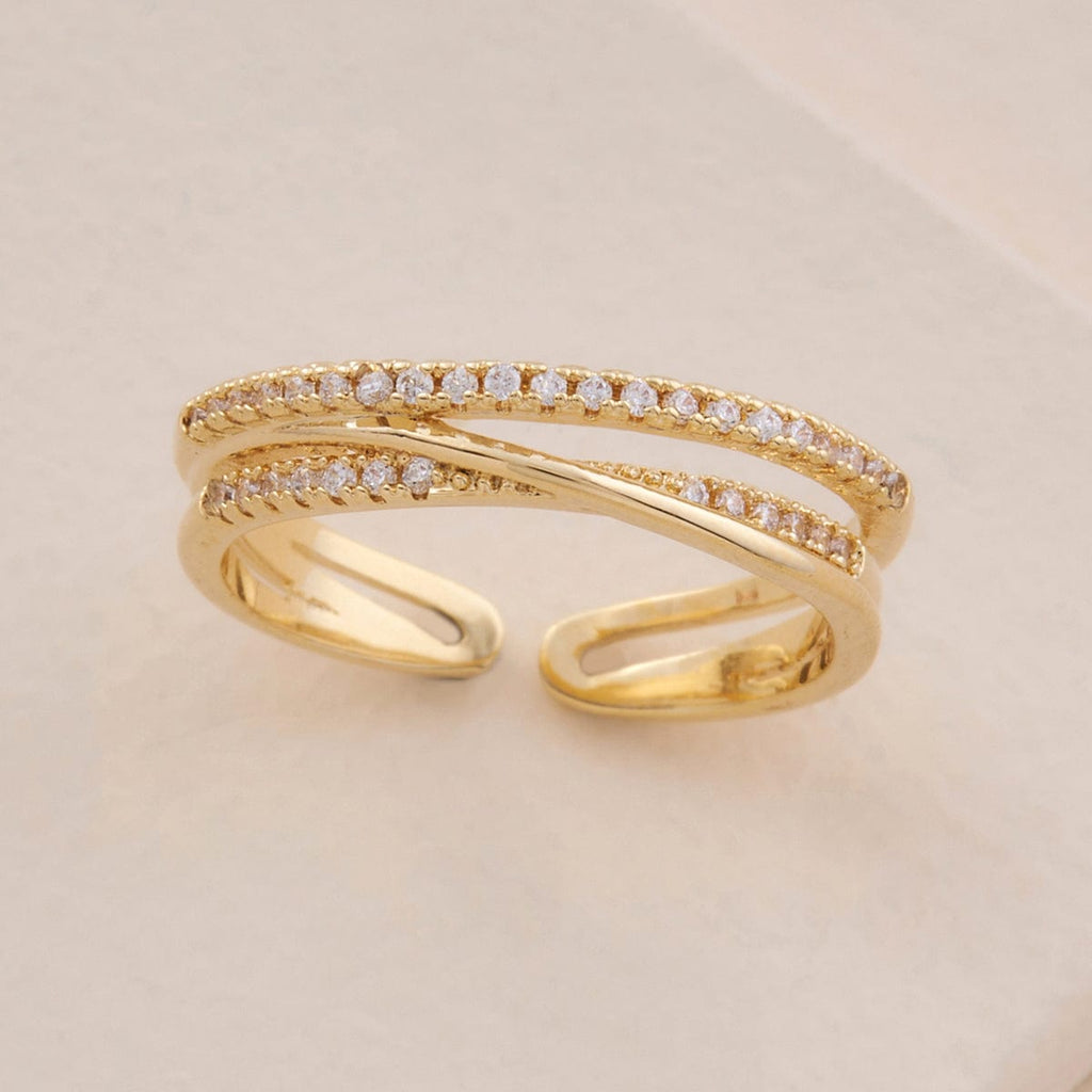 Trendy Zircon Finger Ring Trendy Finger Ring 156385