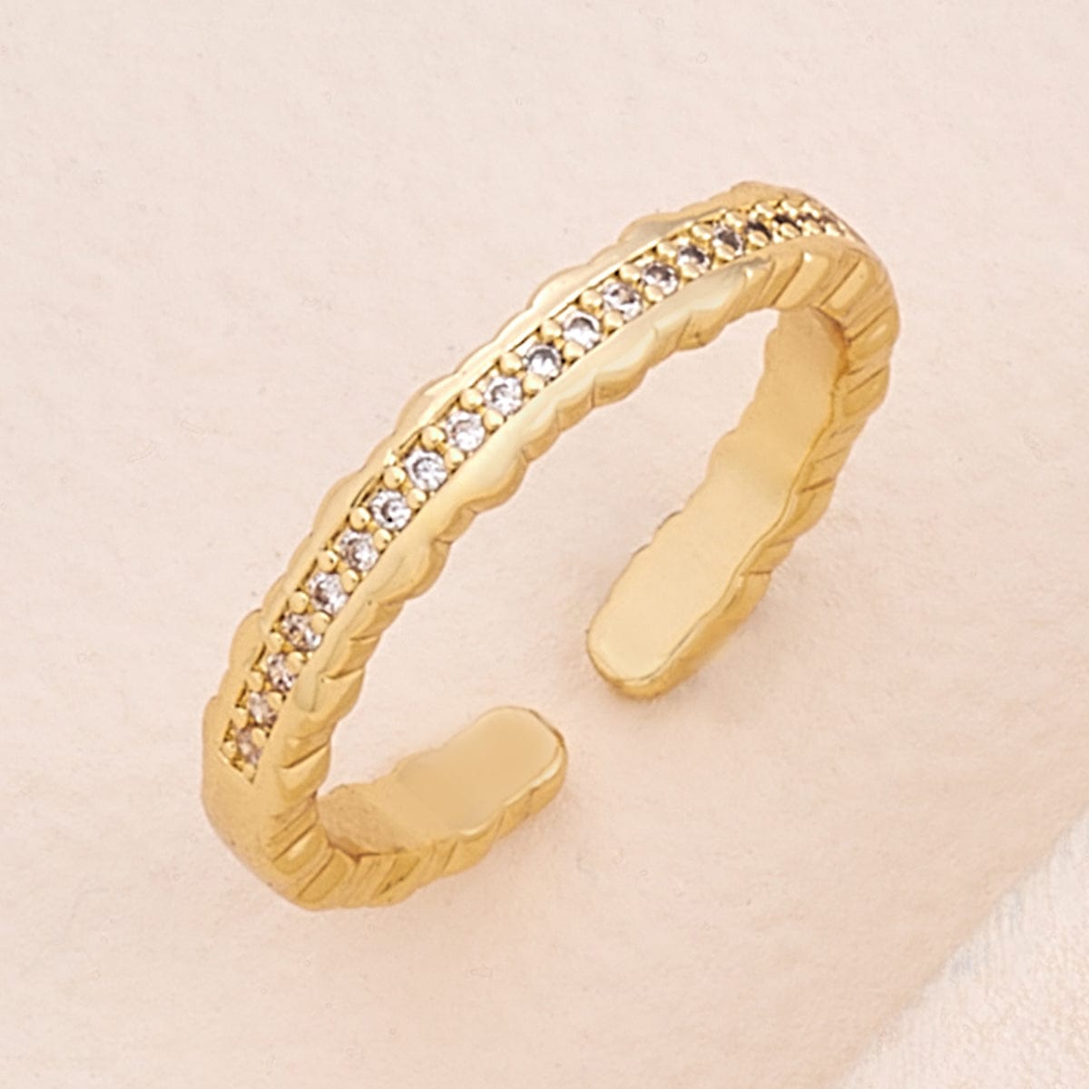 Trendy Zircon Finger Ring Trendy Finger Ring 162574