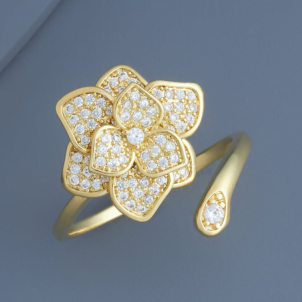 Trendy Zircon Finger Ring Trendy Finger Ring 180093