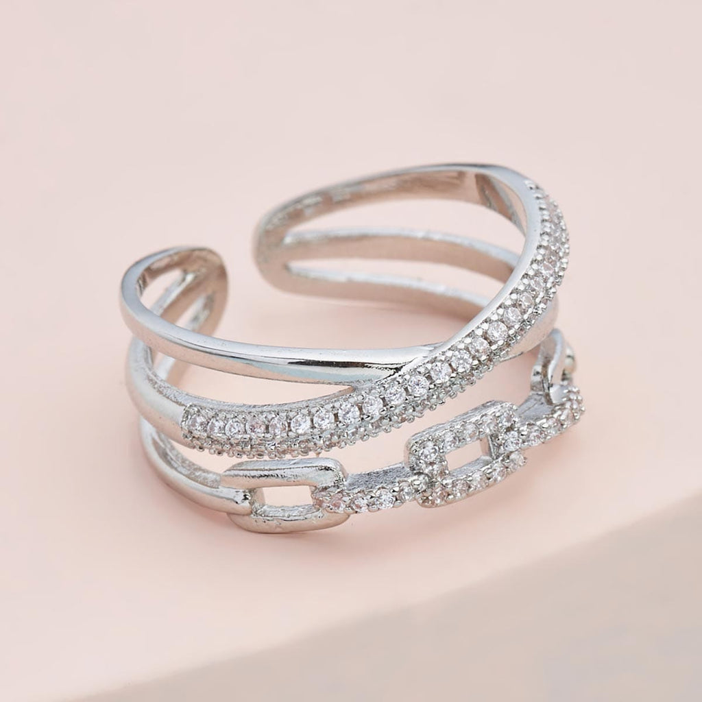 Trendy Zircon Finger Ring Trendy Finger Ring 144592