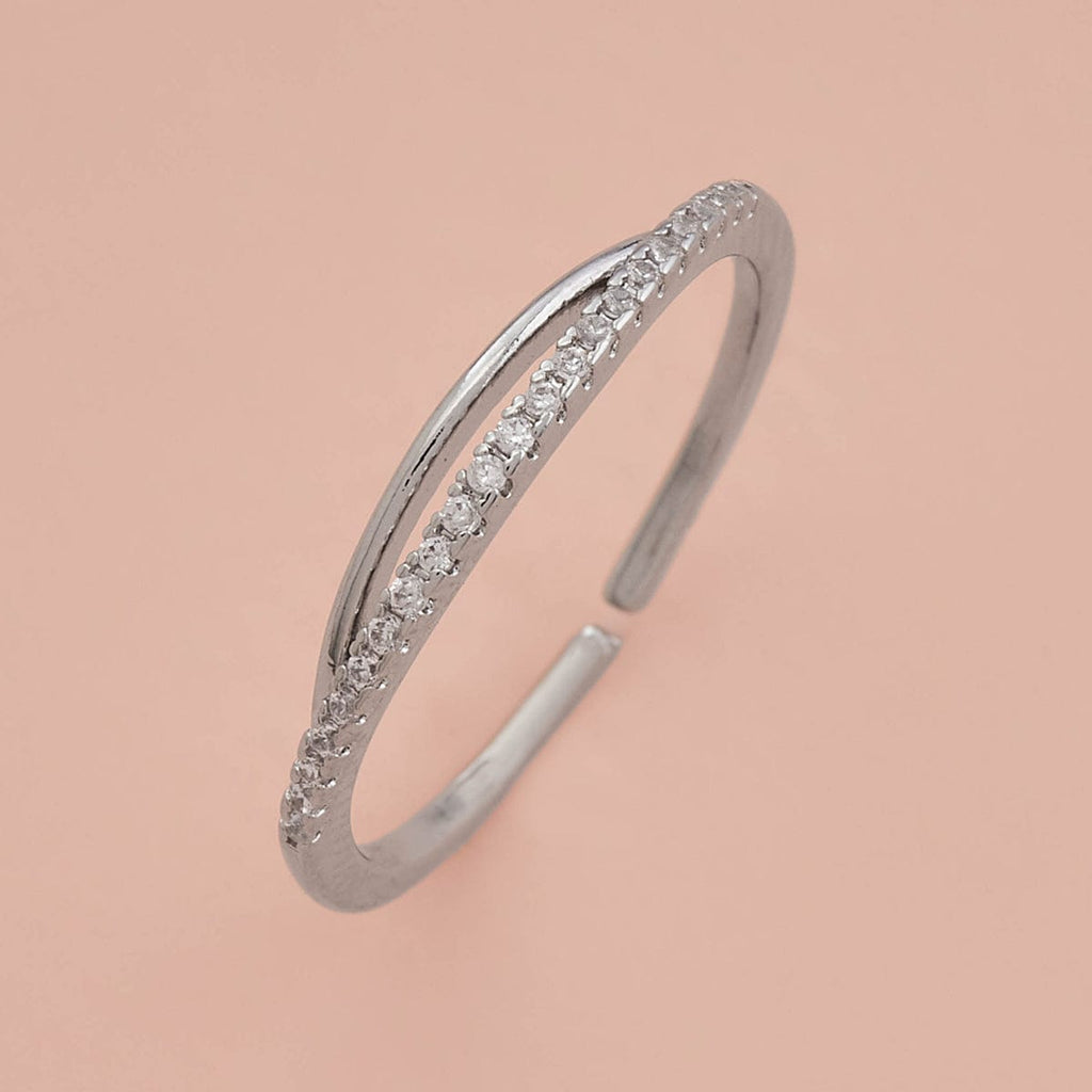 Trendy Zircon Finger Ring Trendy Finger Ring 171124