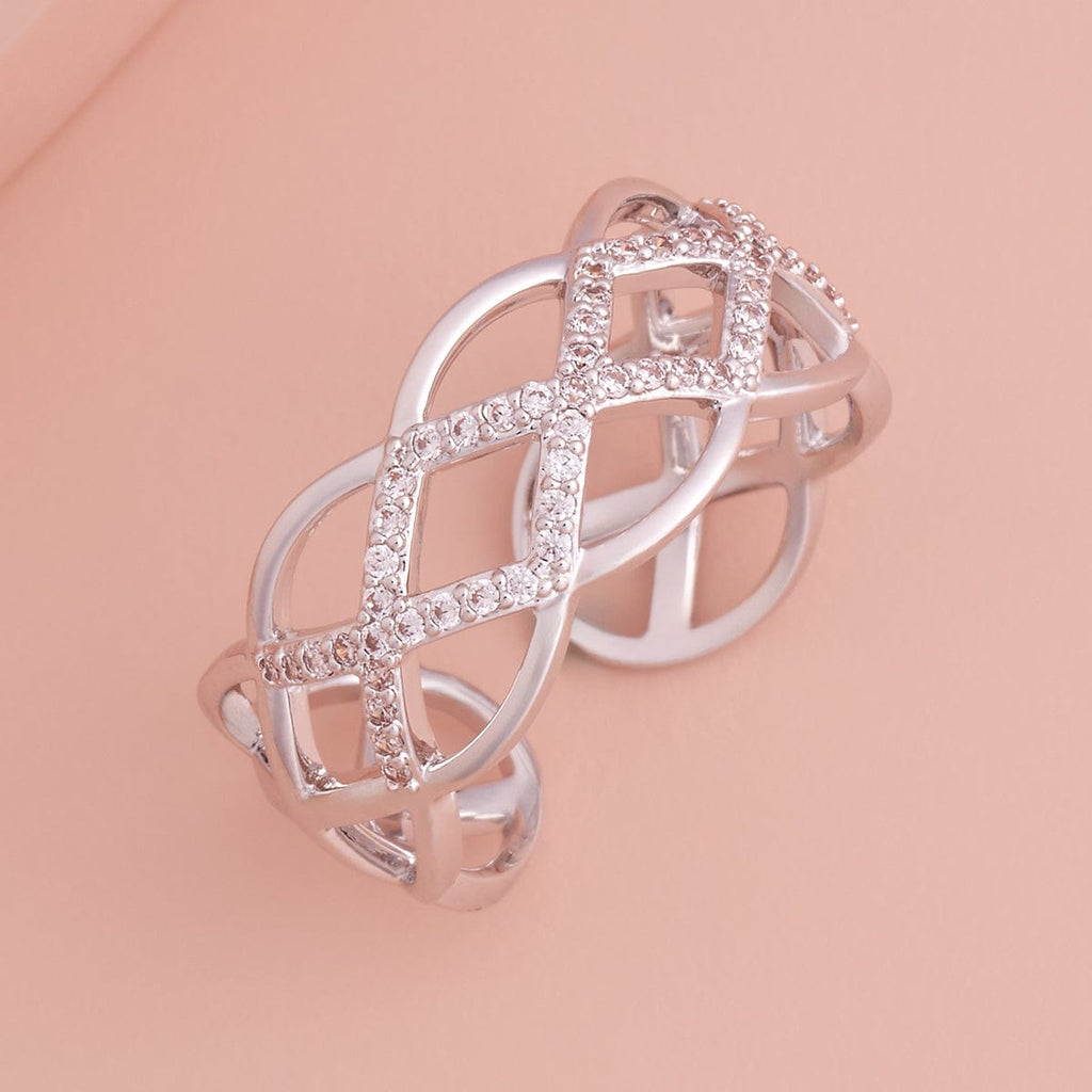 Trendy Zircon Finger Ring Trendy Finger Ring 180092