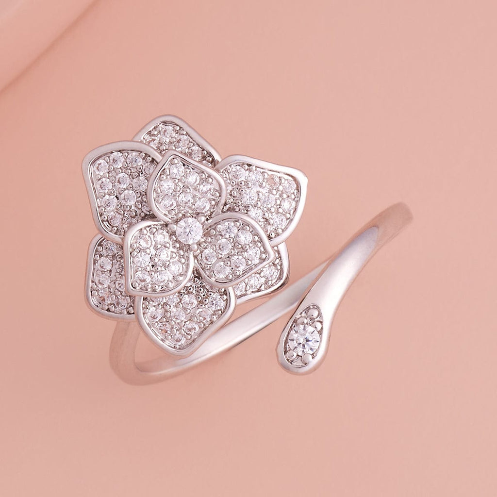 Trendy Zircon Finger Ring Trendy Finger Ring 180093