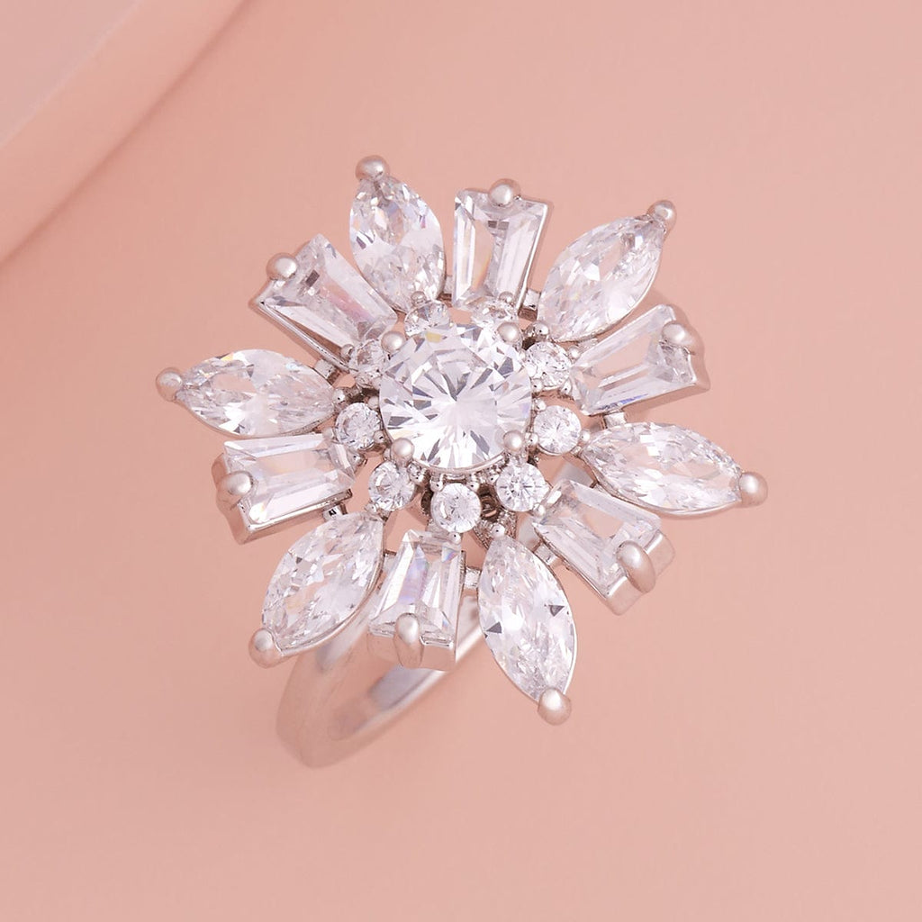 Trendy Zircon Finger Ring Trendy Finger Ring 180098