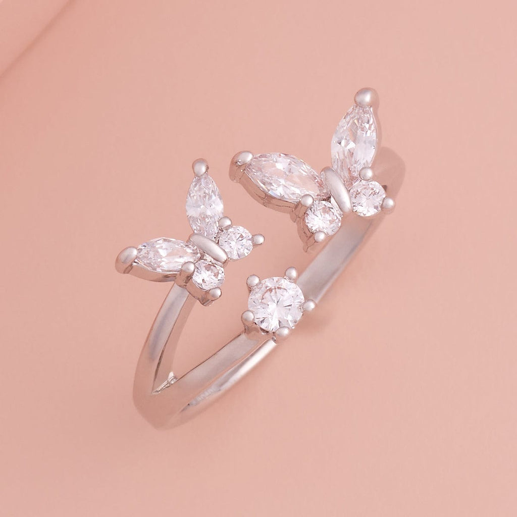 Trendy Zircon Finger Ring Trendy Finger Ring 180206