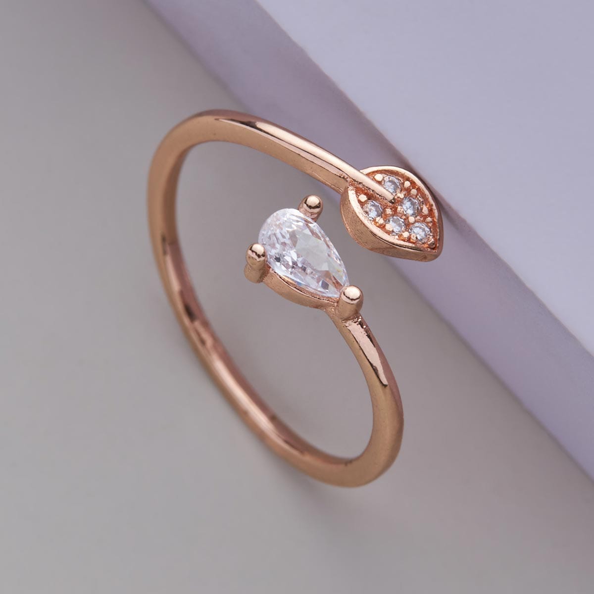 Trendy Zircon Finger Ring Trendy Finger Ring 144605