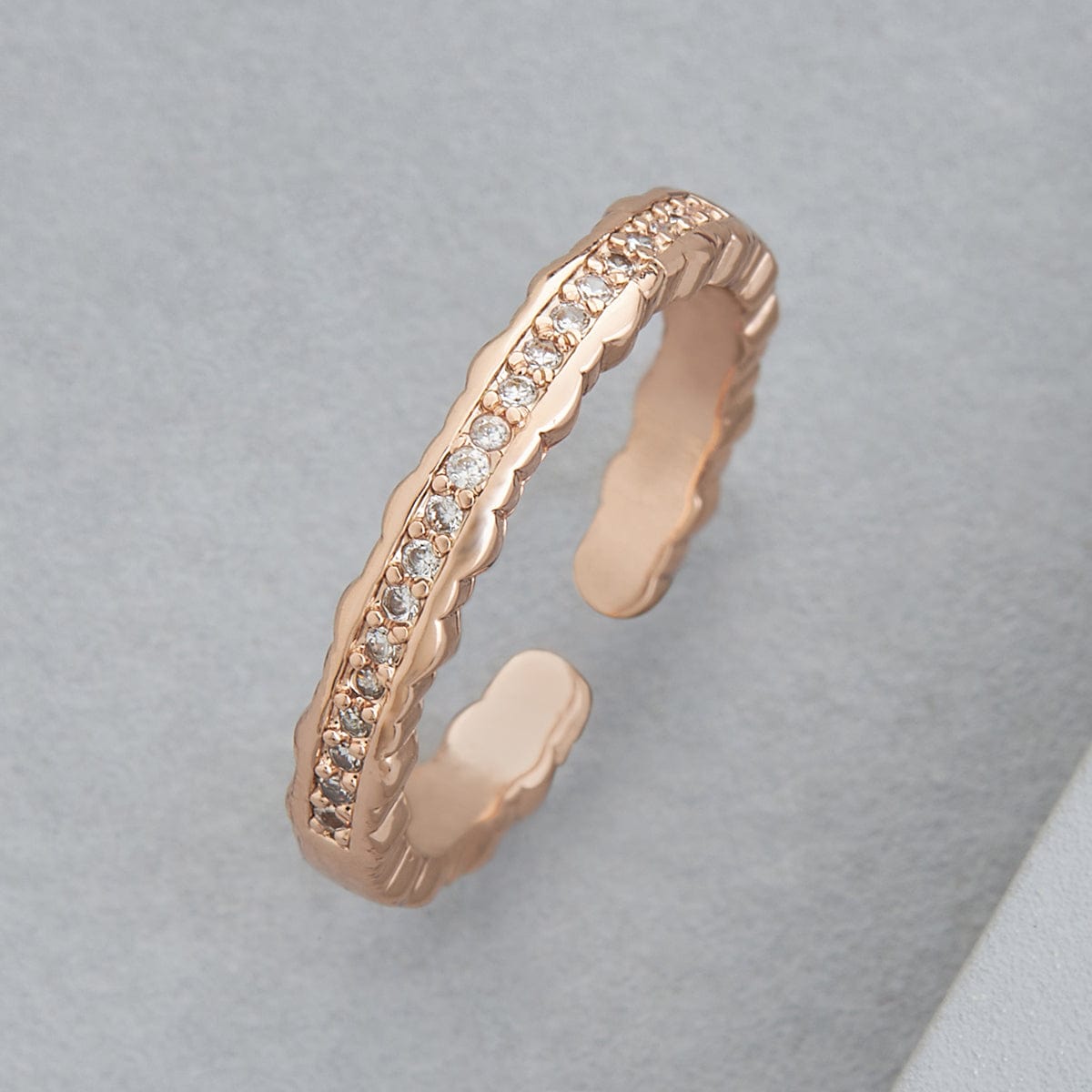 Trendy Zircon Finger Ring Trendy Finger Ring 162574