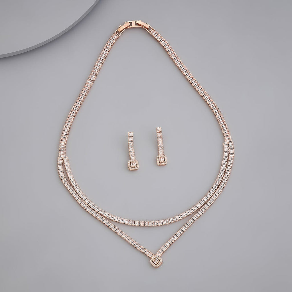 Trendy Zircon Necklace Trendy Necklace 171304