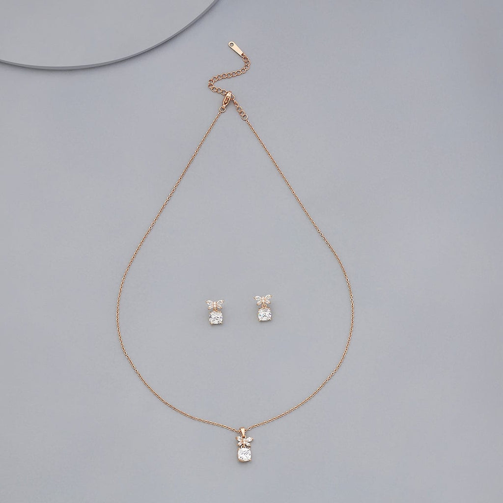 Trendy Zircon Necklace Trendy Necklace 171312