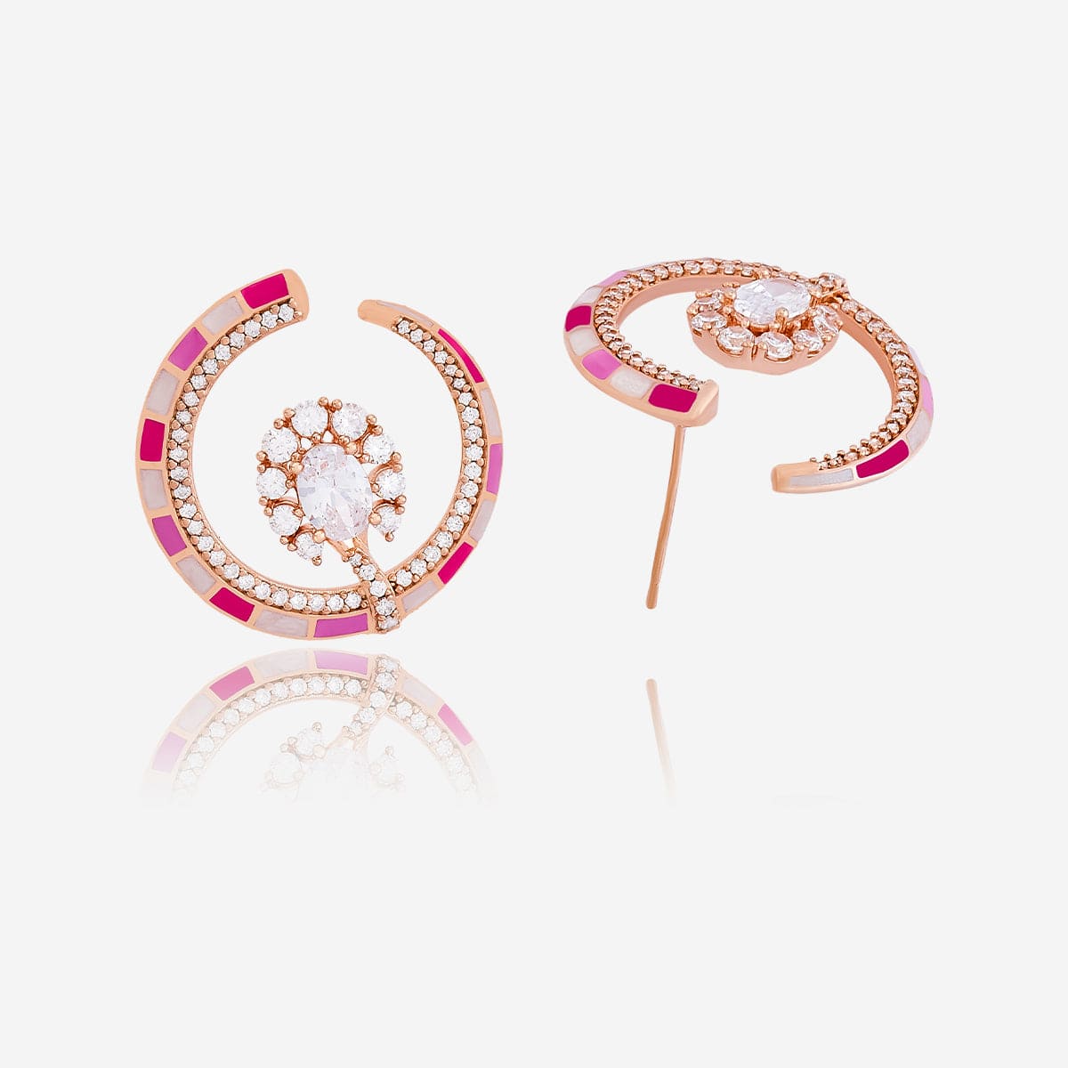 Zircon Earring Meenakari  Zircon Earring 169715