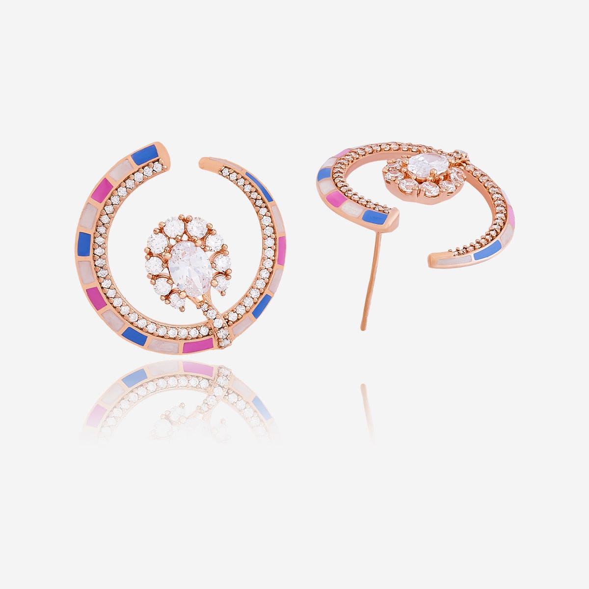 Zircon Earring Meenakari  Zircon Earring 169715