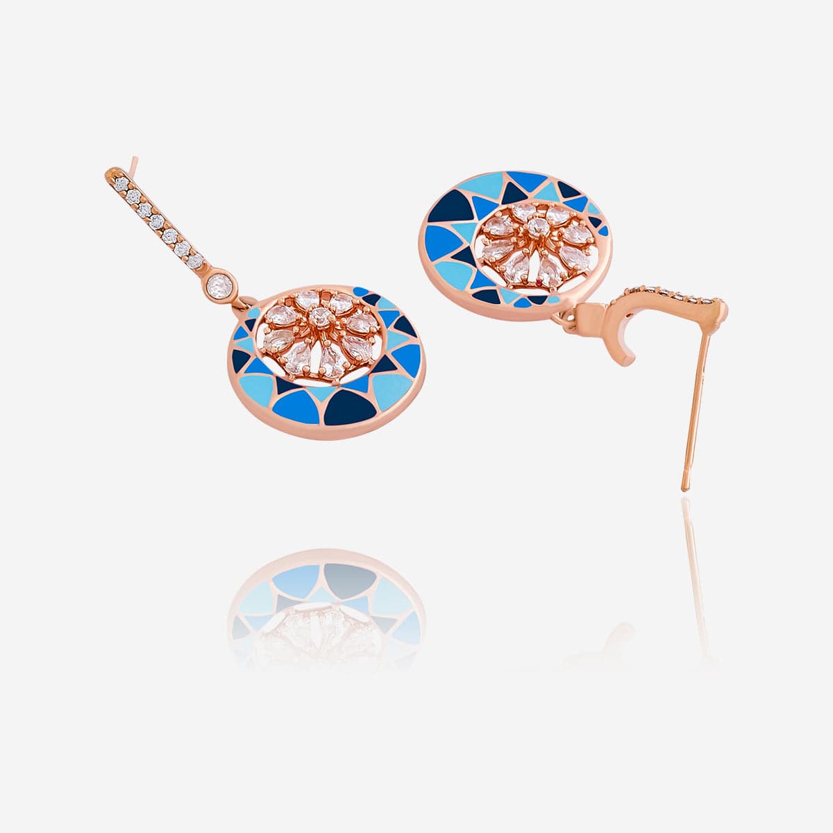 Zircon Earring Meenakari  Zircon Earring 169728