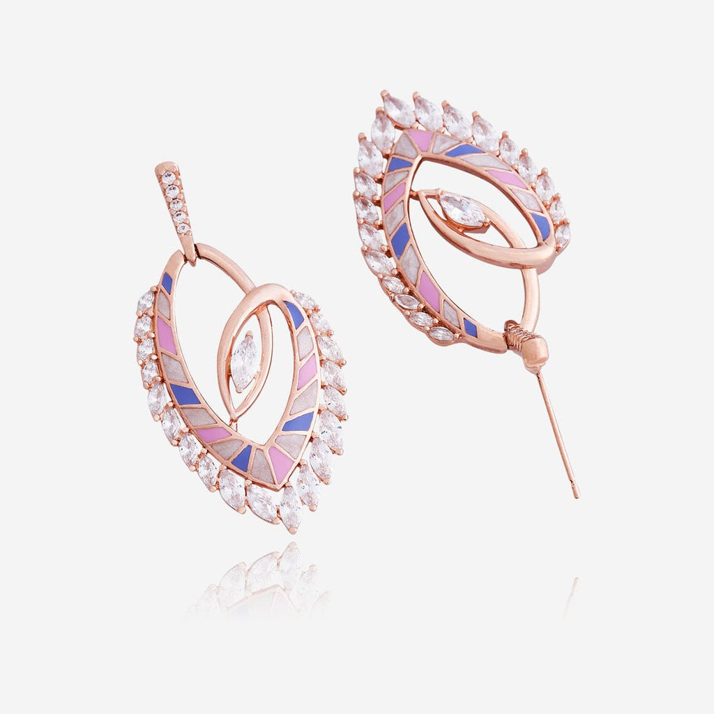 Zircon Earring Meenakari Zircon Earring 170751