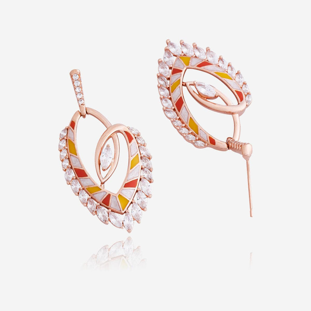 Zircon Earring Meenakari Zircon Earring 170751