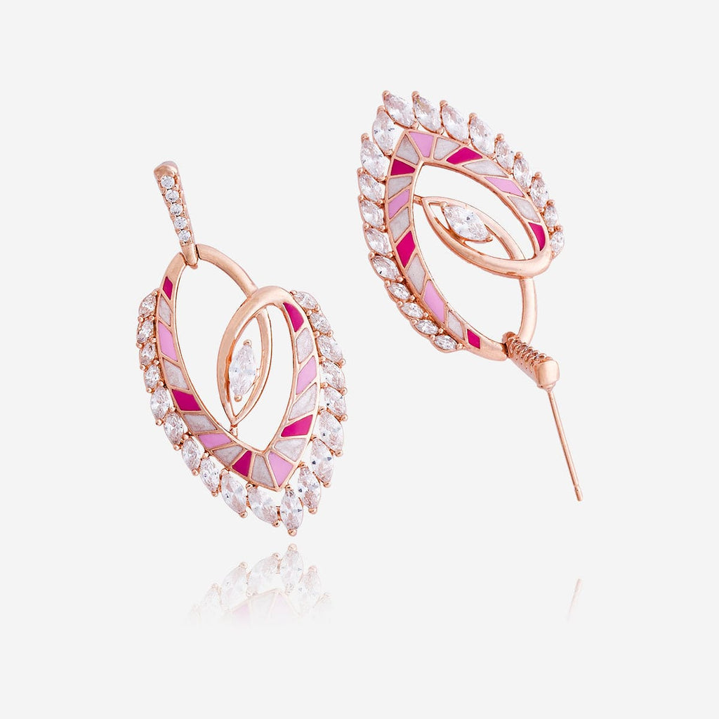 Zircon Earring Meenakari Zircon Earring 170751