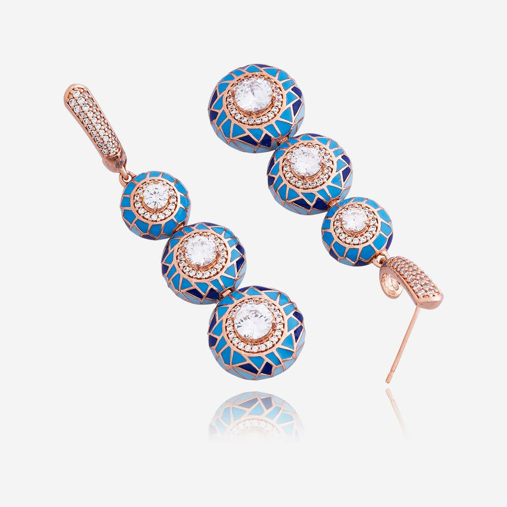 Zircon Earring Meenakari Zircon Earring 170753