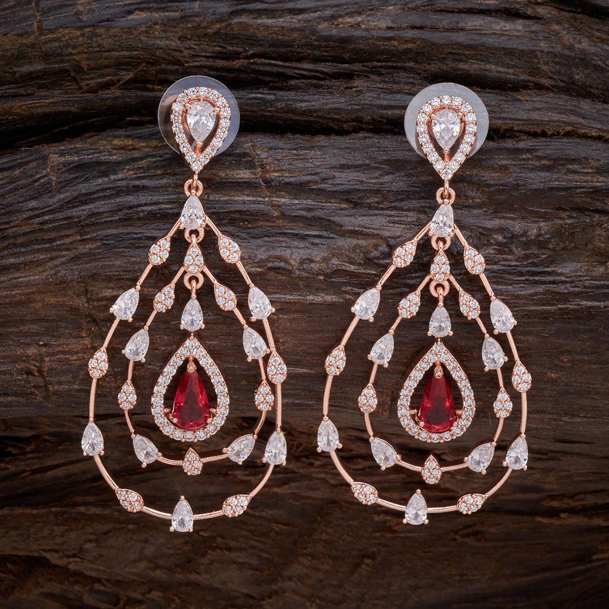 Zircon matka ghungroo earrings by The Chandi Studio | The Secret Label