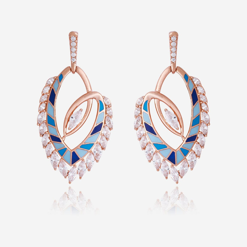 Zircon Earring Meenakari Zircon Earring 170751