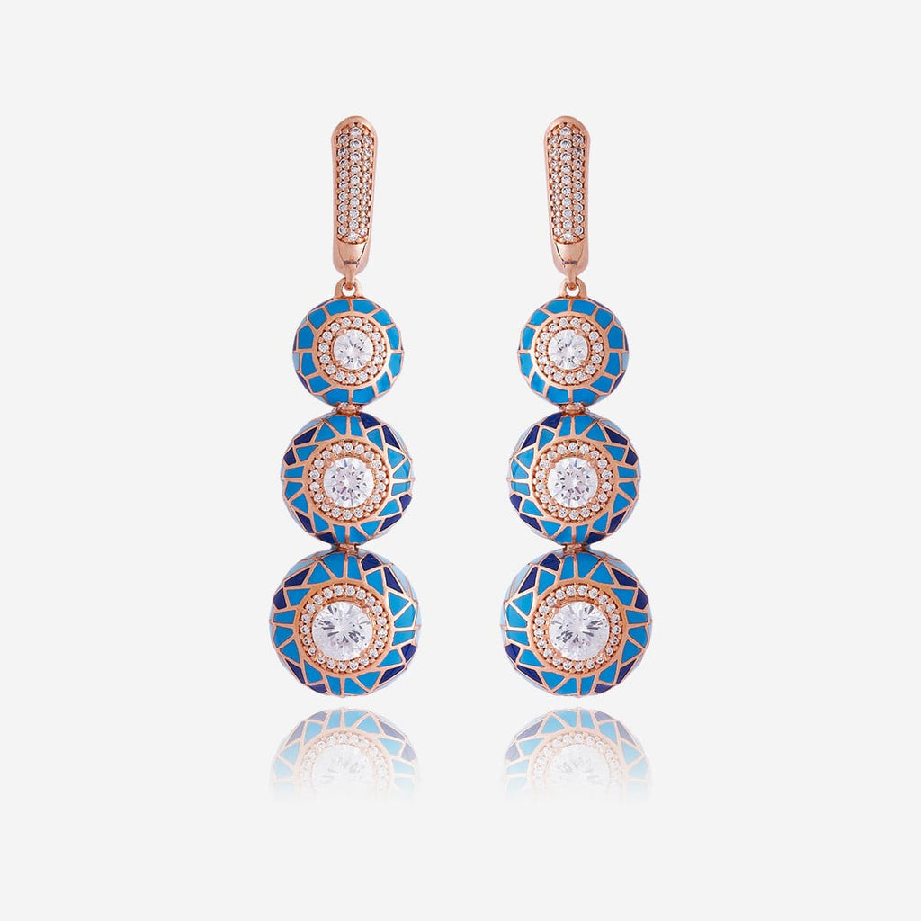 Zircon Earring Meenakari Zircon Earring 170753