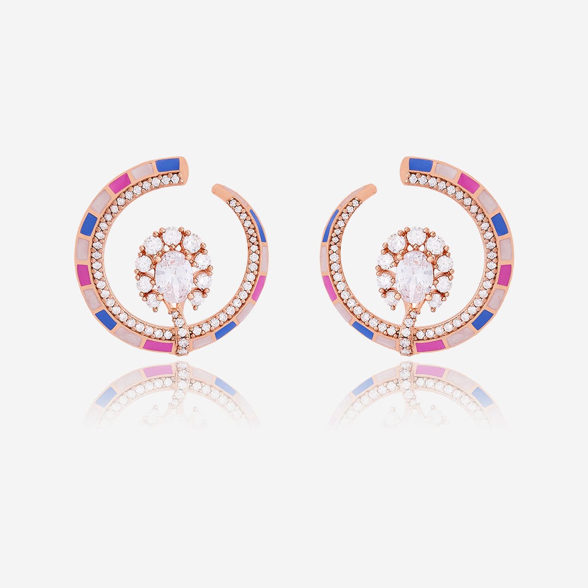 Zircon Earring Meenakari  Zircon Earring 169715