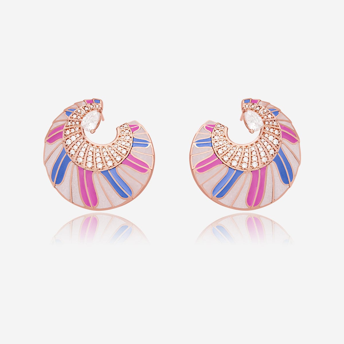 Zircon Earring Meenakari  Zircon Earring 169725