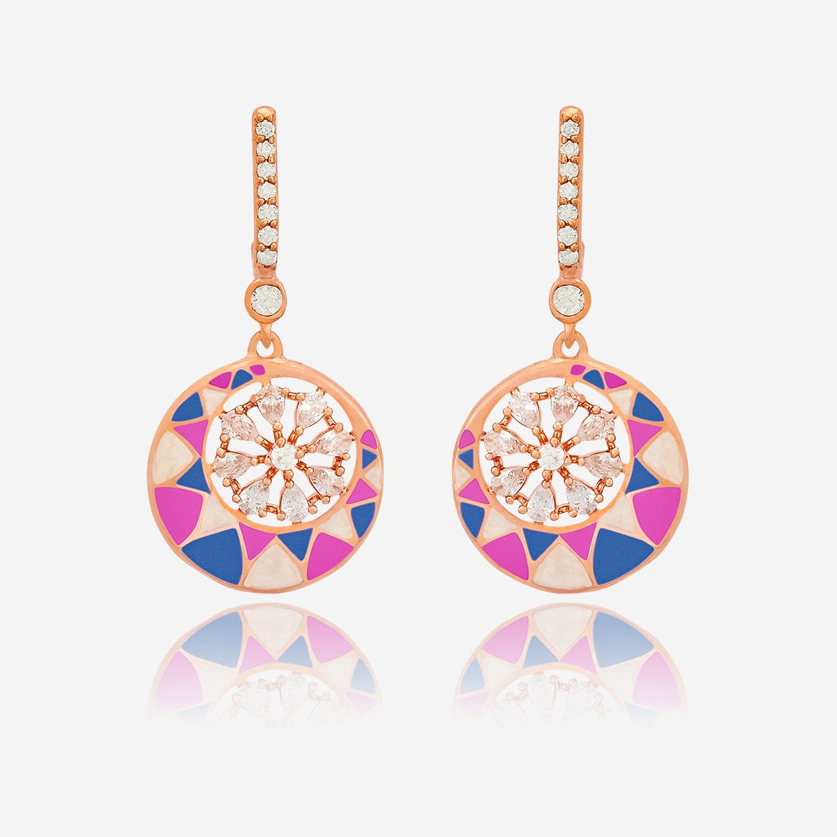 Zircon Earring Meenakari  Zircon Earring 169728