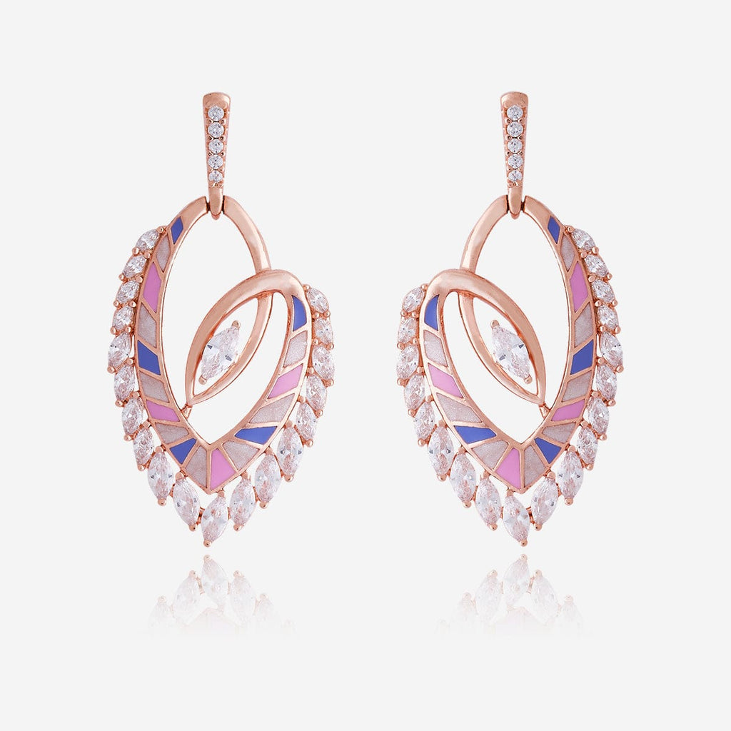 Zircon Earring Meenakari Zircon Earring 170751