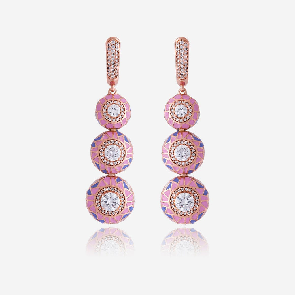 Zircon Earring Meenakari Zircon Earring 170753