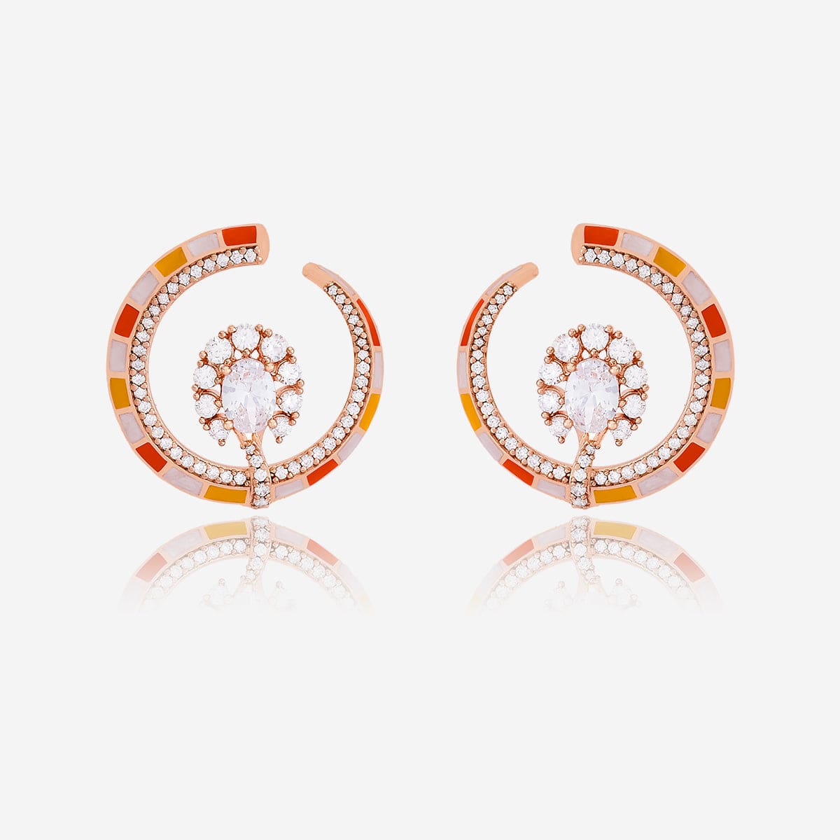 Zircon Earring Meenakari  Zircon Earring 169715